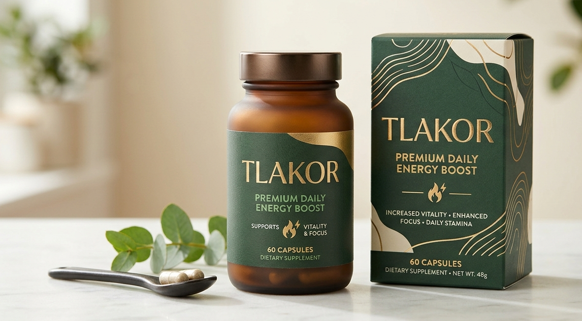 Tlakor — doplněk stravy od Gensuko.Eu, 60 kapslí
